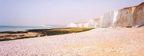 The Seven Sisters, seen from Birling Gap, East Sussex, UK