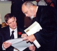 Germar Rudolf, Dr. Robert Countess, after the wedding, 2004